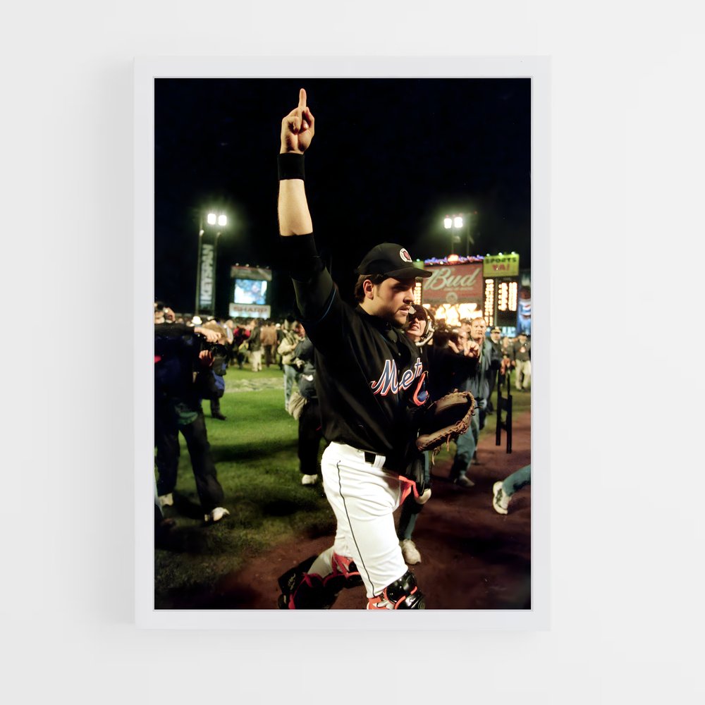 Poster Mike de piazza – affiche Baseball (vue 3)